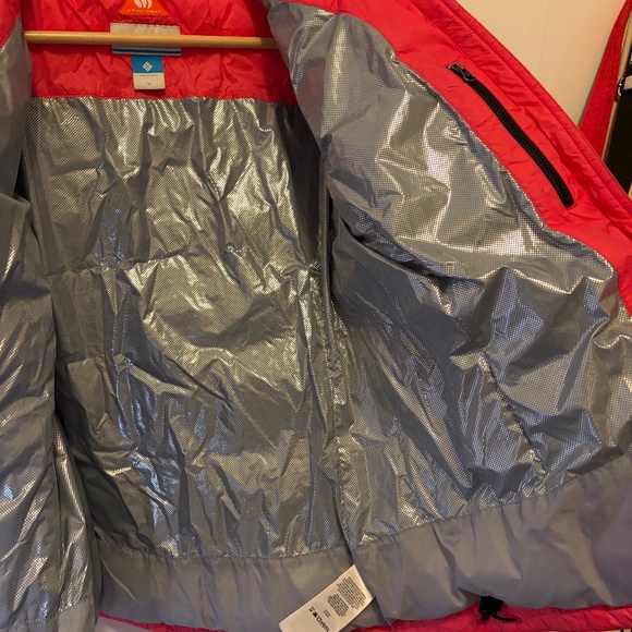 Columbia Omni-Heat Medium Hot Pink Puffer Coat - Picture 2 of 12